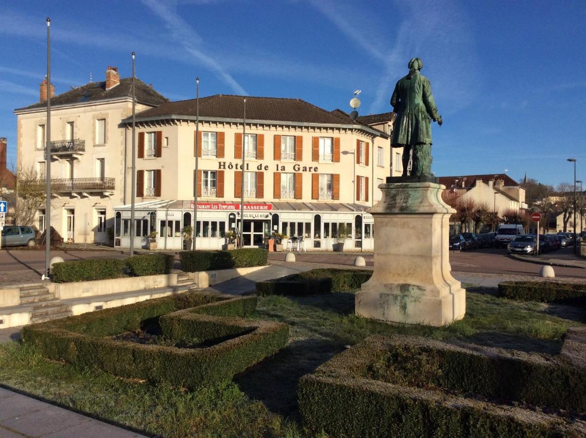 Hôtel restaurant les Templiers Montbard Exterior foto